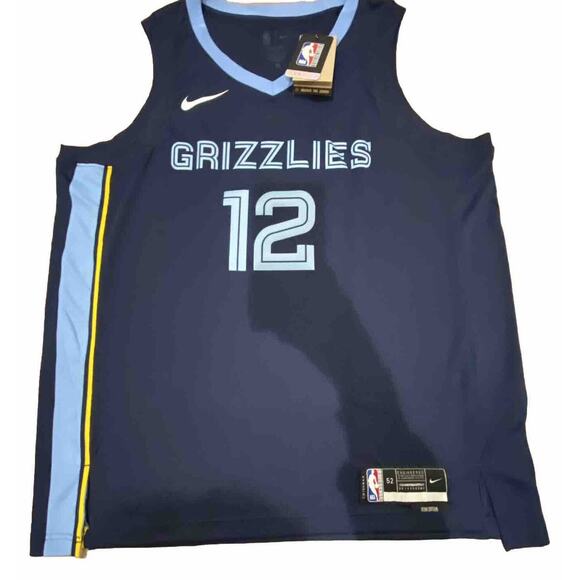 Nike Memphis Grizzlies Icon Edition Jersey NBA Swingman Men’s XL Ja Morant NWT - Picture 1 of 8